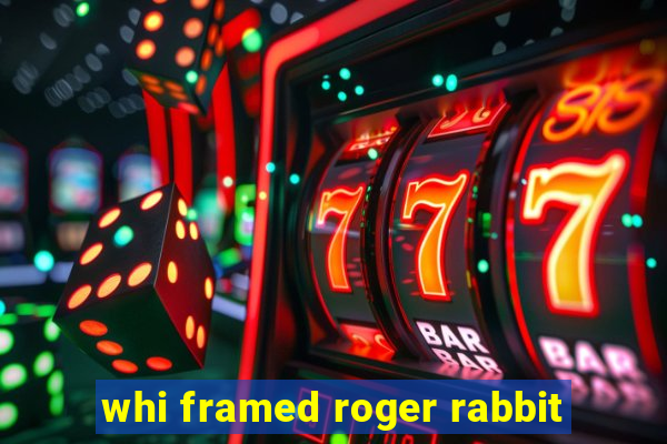 whi framed roger rabbit