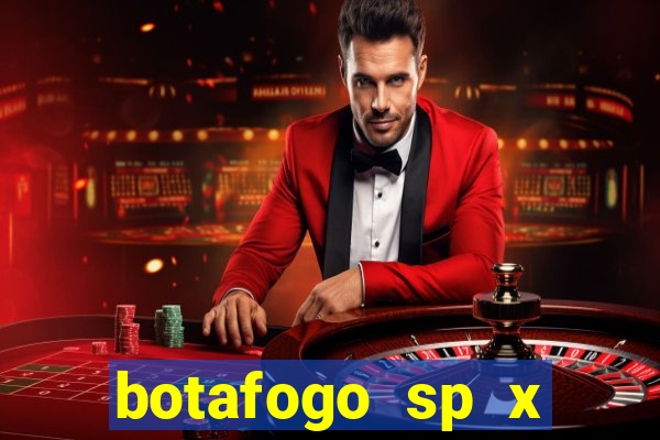 botafogo sp x palmeiras futemax