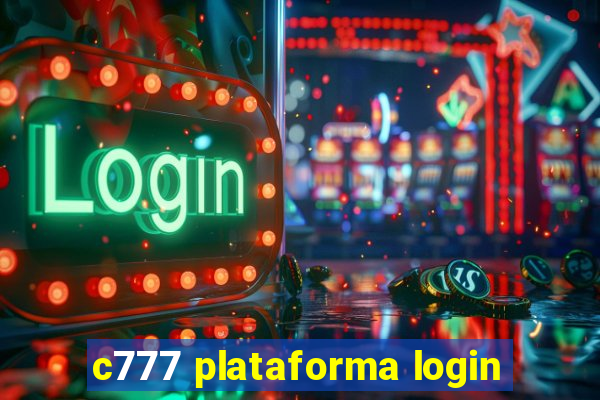 c777 plataforma login