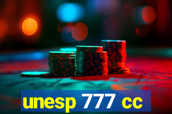unesp 777 cc