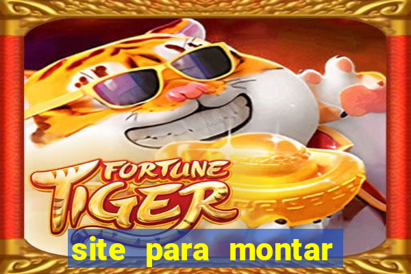 site para montar escalação de time