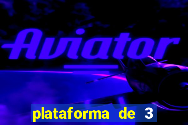 plataforma de 3 reais pg