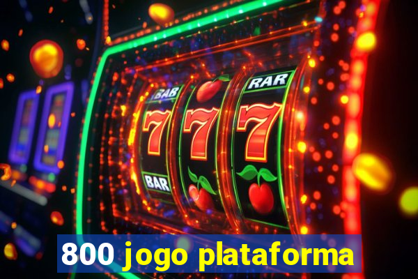 800 jogo plataforma